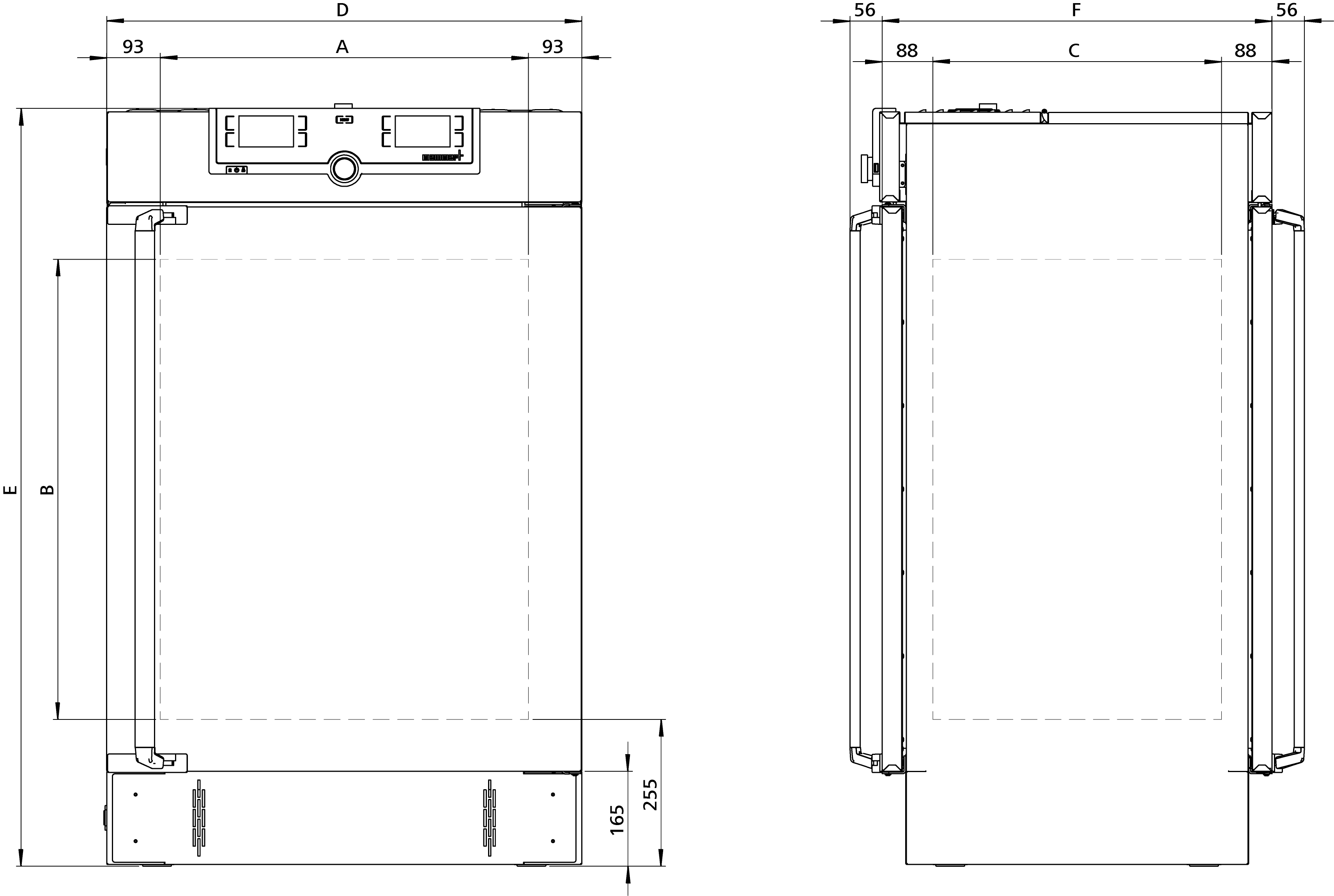 Sketch Durchreicheschrank UF260TS
